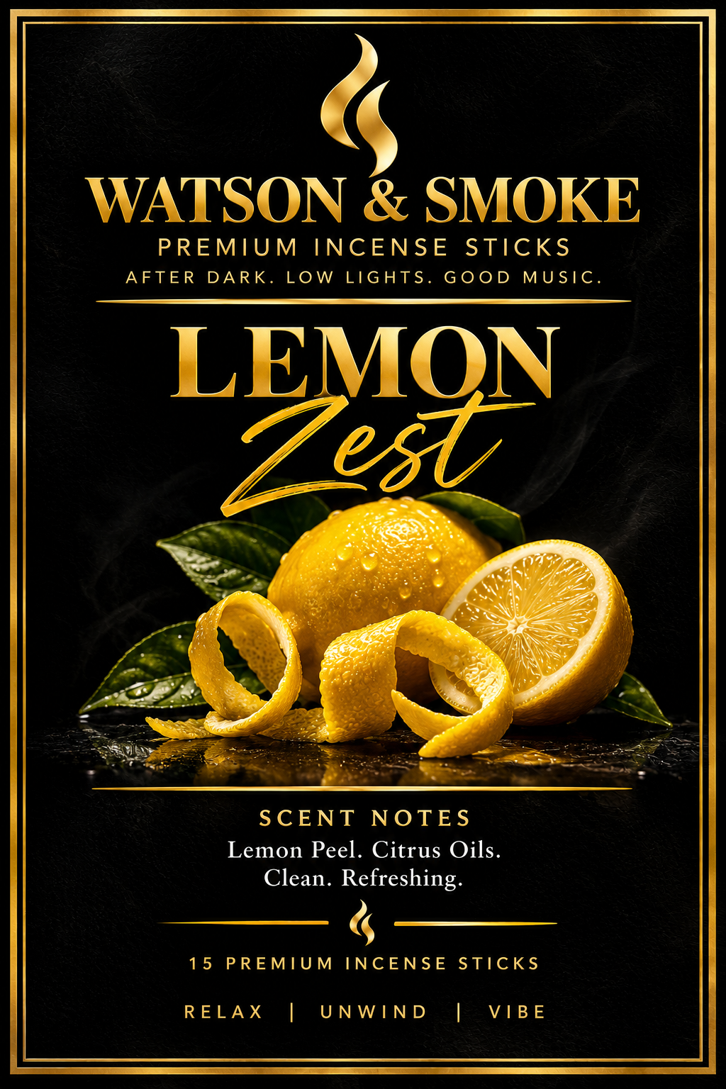 Lemon Zest | 15 Incense Sticks