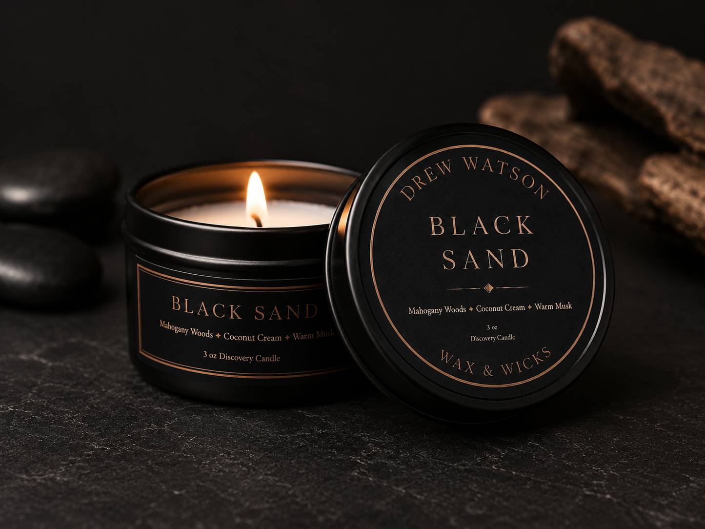 Black Sand | 3 oz Discovery Tin
