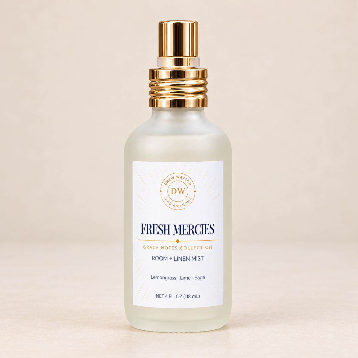 Fresh Mercies 4 oz Room + Linen Mist