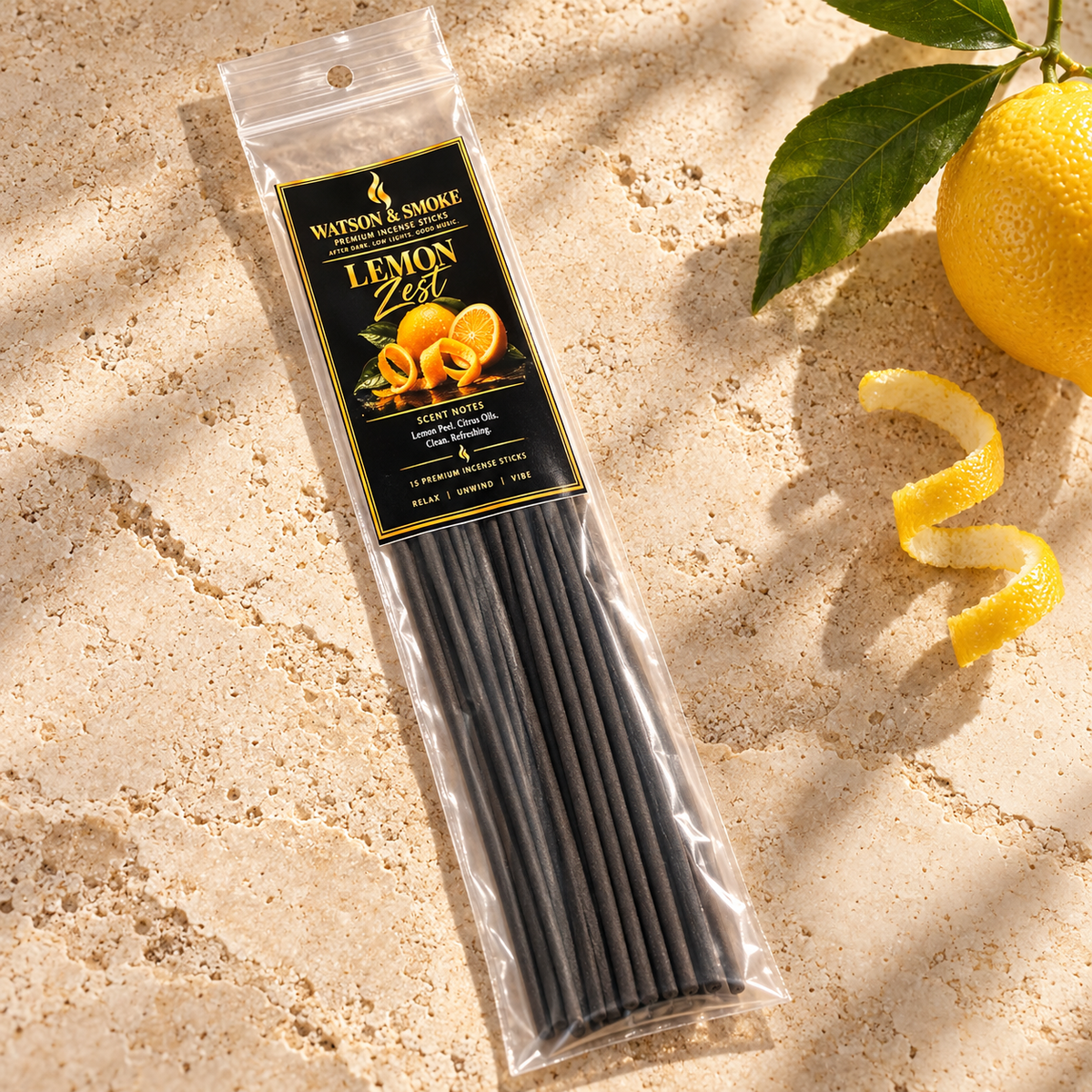 Lemon Zest | 15 Incense Sticks